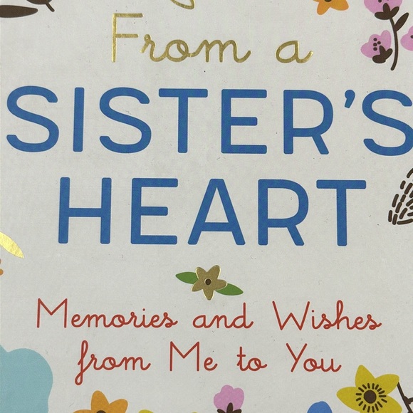 Adorable Journal Book for Sisters - “From a Sister’s Heart” - New & Never Used - Picture 4 of 12